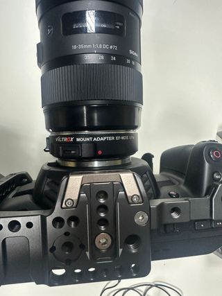 Blackmagic 6K + Sigma 18-35 f/1.8 + Rig Tilta