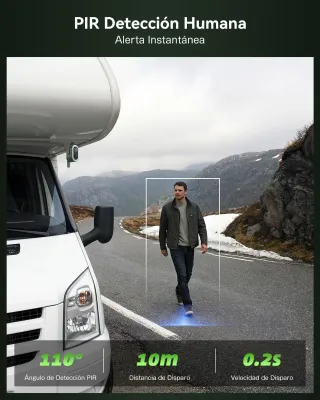 Xega 4G LTE Cámara de Camping Magnética con Tarjet