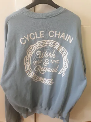 Jersey Zara Azul Talla M