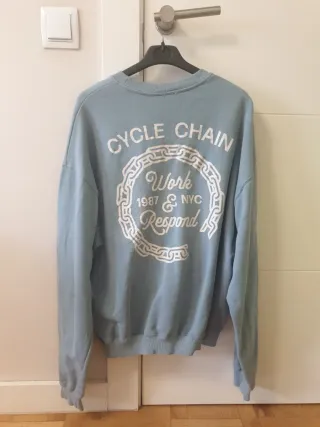 Jersey Zara Azul Talla M