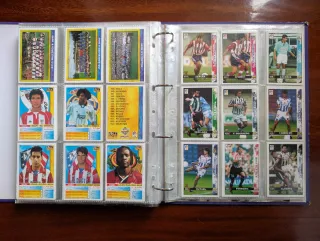 Colección cromos Liga 98-99 Mundi Cromo