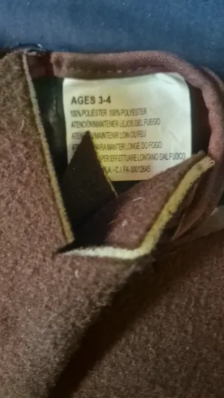 Disfraz de pollo/gallina 3-4 años