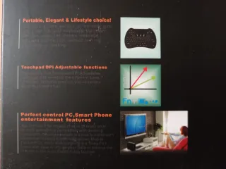 Mini tastiera H9 con touchpad