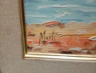 Cuadro Pintura al Óleo Marinero