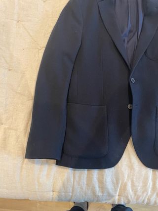 Massimo Dutti americana azul