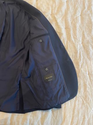 Massimo Dutti americana azul