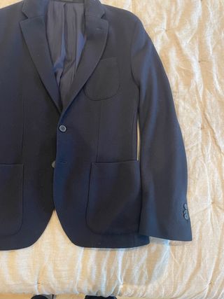 Massimo Dutti americana azul