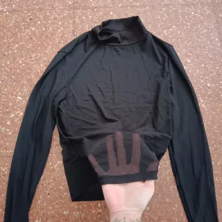 Camiseta transparente talla xs