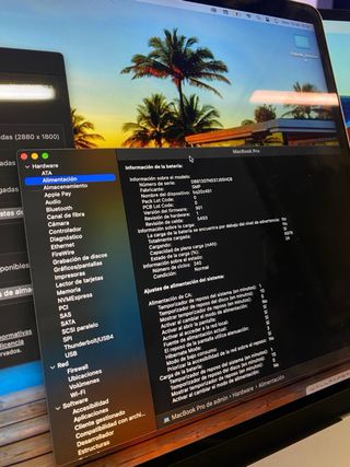 MacBook Pro 15” 2018/16GB RAM/256GB SSD