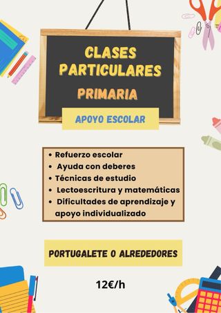 CLASES PARTICULARES Y APOYO ESCOLAR