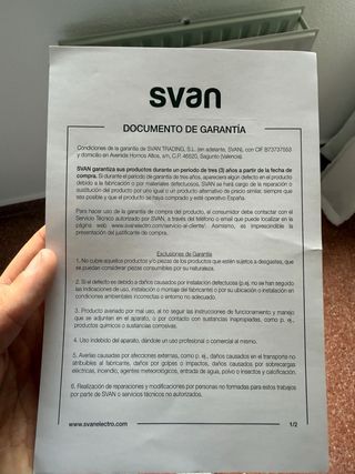 Nevera pequeña Svan