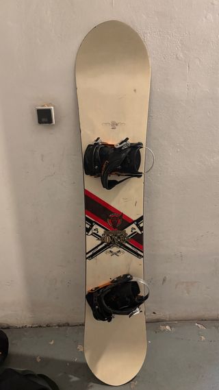 Tabla Snowboard Rossignol + Fijaciones + Funda