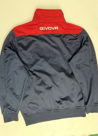 Giacca sportiva GIVOVA rossa, bianca e blu