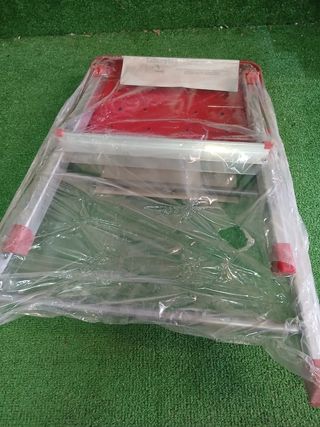 CATTERHOUSE Taburete Escalera de Acero 2 Peldaños