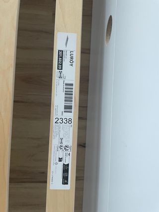 Cama Casal Branca IKEA, MAlM 160x200