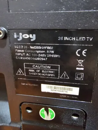 TV iJoy 26 HD, HDMI - Sin Mando