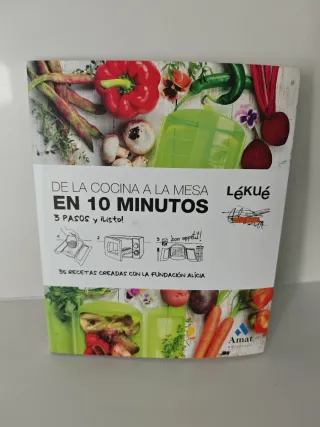 Pack Lékué Cocina Sana y Rápida (Nuevo)