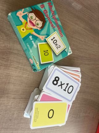 Juego de mesa Eurekakids Multiplicación