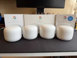 Google Nest Wifi Mesh (Pack de 4)