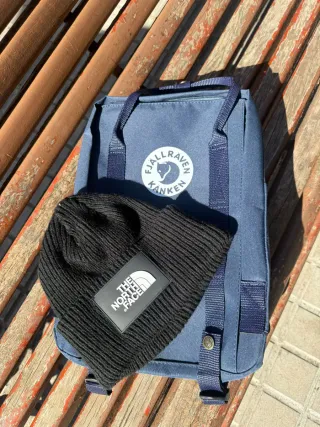 Mochila Fjallraven Kanken Azul blanco