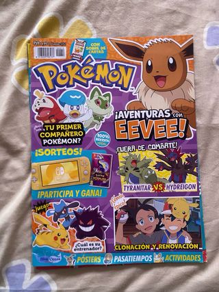 3 Revistas Pokemon