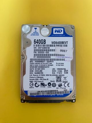 Disco Duro WD 640GB