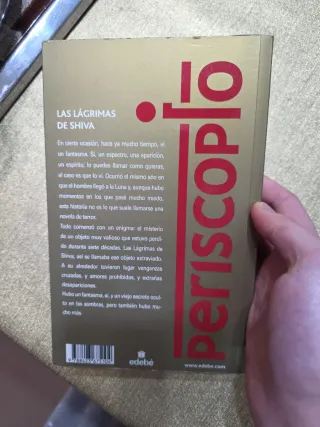 Libro "Las lágrimas de Shiva" completamente nuevo