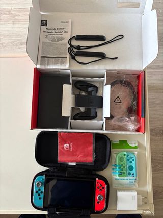 Nintendo Switch Lite Completa Caja Original