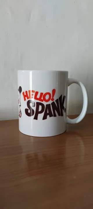 Tazza di spank in ceramica con scatola da 350 ml