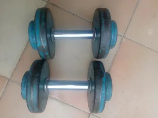 MANCUERNAS 10KG AZULES (PAR)