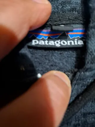 Felpa Patagonia Grigia Taglia S