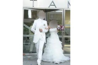 Traje de Novio Blanco Japones