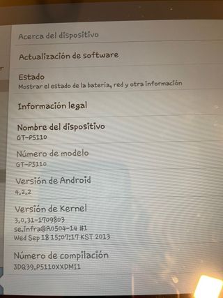 Tablet Samsung Galaxy Tab 2 Negra