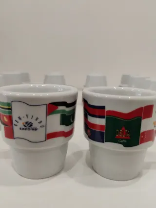 Conjunto 12 Chávenas de Café Expo 98