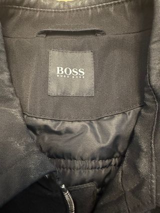 Chaqueton Hugo Boss Hombre Talla L/XL Negra