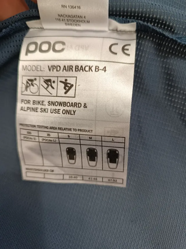 Chaleco protector POC B4Y4691