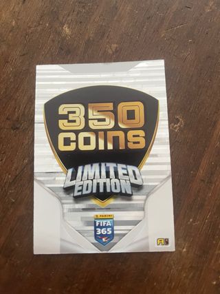 Cromo FIFA 365 350 Coins Edición Limitada