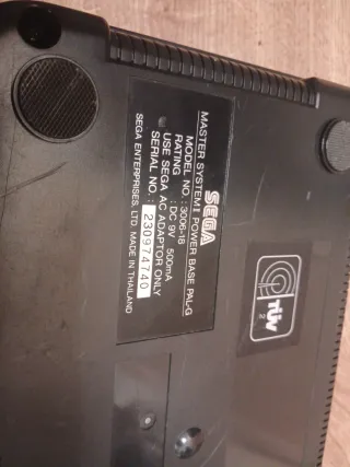 Consola Sega Master System II Negra