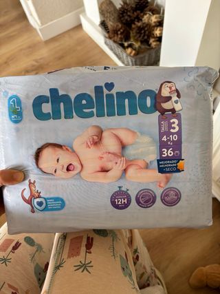 Pañales Chelino Talla 3 (4-10 kg)