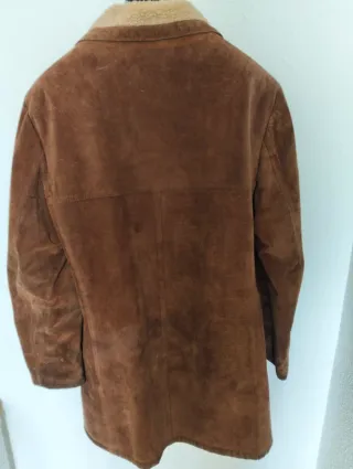 Chaquetón ante hombre marrón