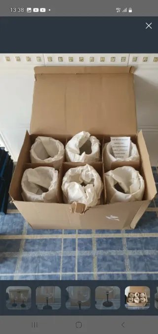 6 COPAS LONDON GIN TONIC NUEVAS!!