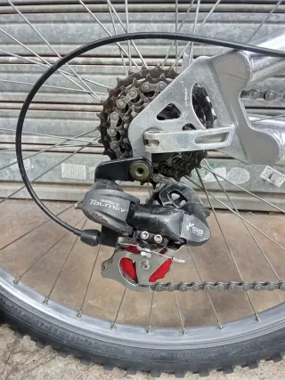 Bicicleta de Montaña XTREM 261FS Roja