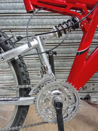 Bicicleta de Montaña XTREM 261FS Roja