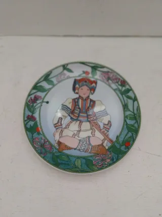 6 Piatti UNICEF Ceramica Anni '90