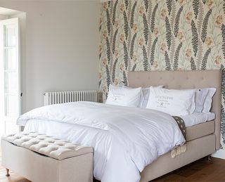 Cama Scapa beige/blanca