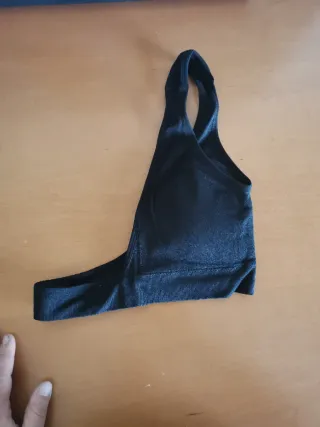 Top mujer S Poliamida Elastano Negro