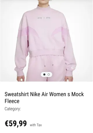 Sudadera Nike Air Mujer