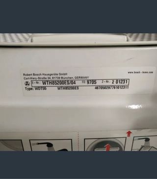 A++ Secadora Bosch Condensación Bomba Calor