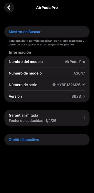 Airpods Pro 2 con garantía Amazon