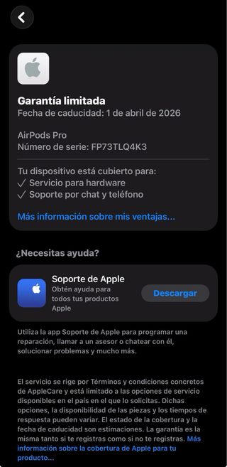 Airpods Pro 2 con garantía Amazon